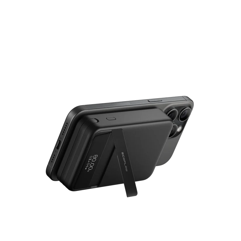 EcoFlow RAPID magnetische Powerbank 10000 mAh schwarz (Qi2 MagSafe)