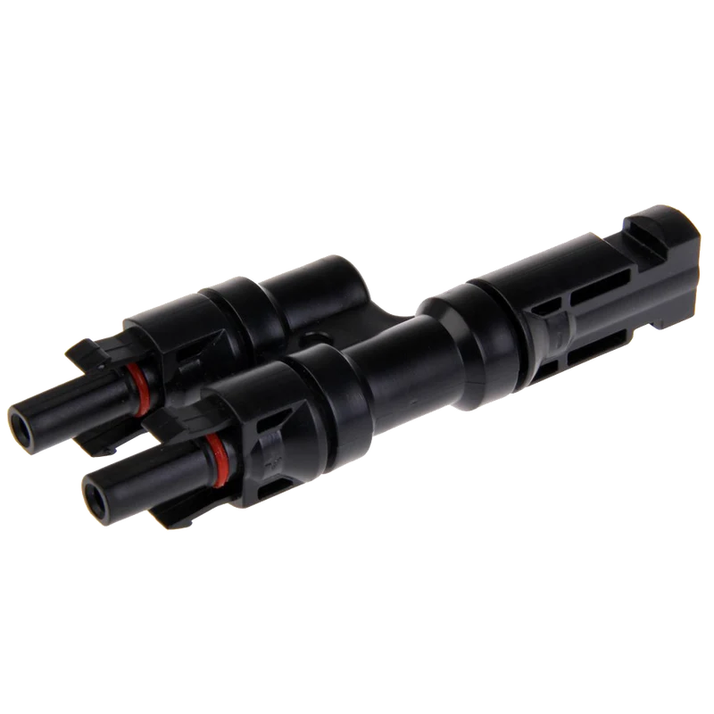 Vktech 1Pair Solar Panel Cable Branch Connector Coupler Combiner