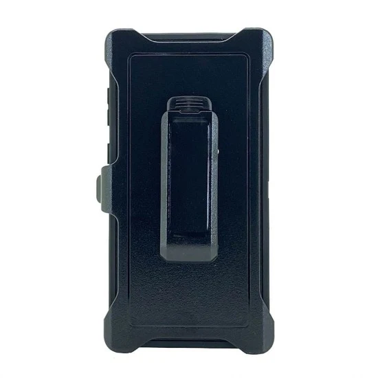 Defender Case w/ Clip For Samsung Note 10 Plus (black)