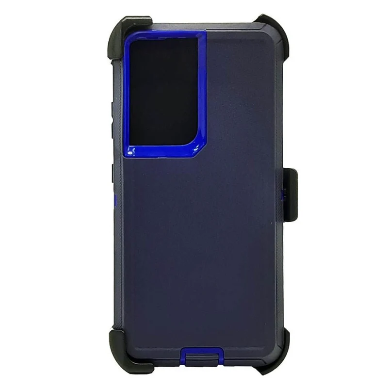Defender Case w/ Clip For Samsung Note 20 (blue)