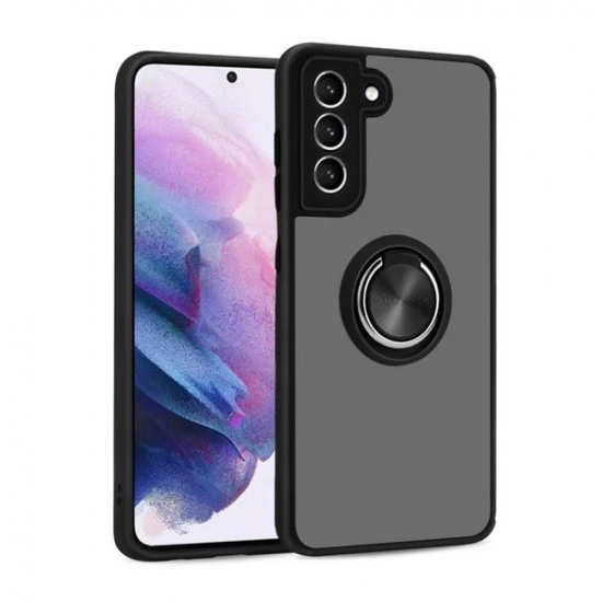 TPU Case w/ Magnetic Ring for Samsung A32 5G (black)