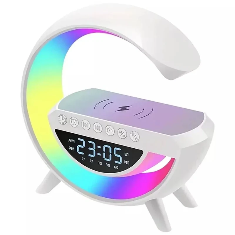 3401 LED G-Shape Wireless Charging Speaker
