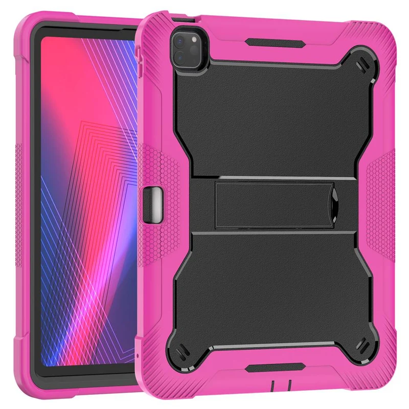Hybrid Tablet Case w/ kickstand for iPad Pro 13" 2024 (hotpink)