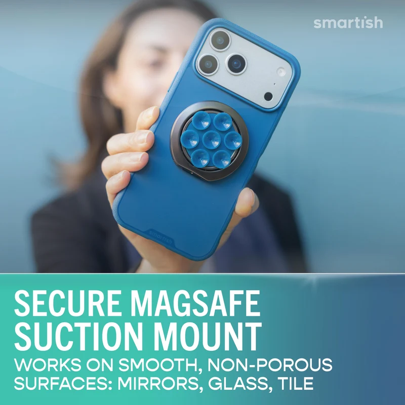 Wallflower MagSafe Suction Mount & Phone Grip Stand