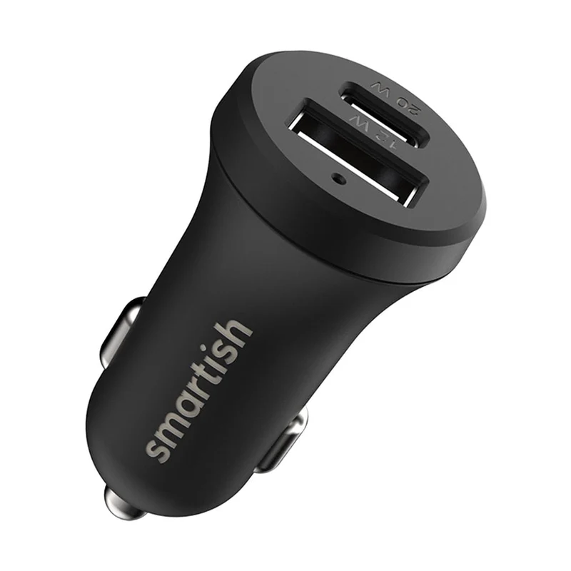 Charge Shack - 2-Port 32W USB & USB-C Car Charger