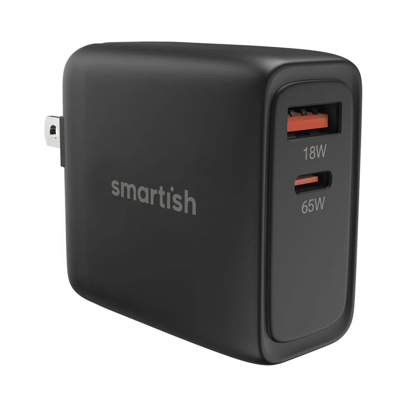 Charge Shack - 2-Port USB & USB-C 65W Wall Charger