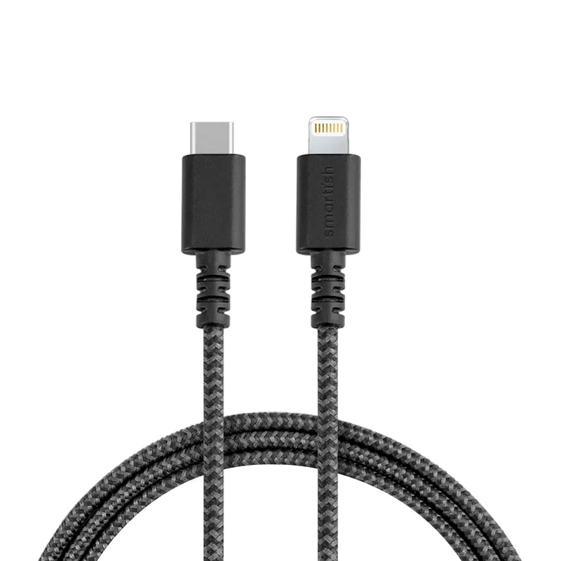 Crown Joule - Lightning Fast Charging Cable - Lightning to USB-C - 6ft