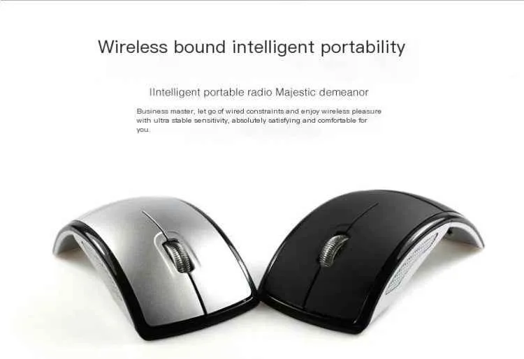 Compact Folding Travel Mouse (2.4GHz)