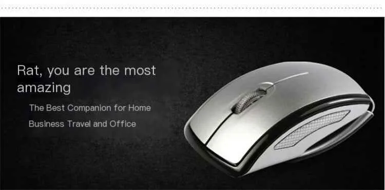 Compact Folding Travel Mouse (2.4GHz)