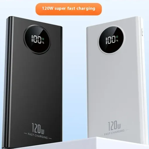 120W Fast Charging Portable Power Bank