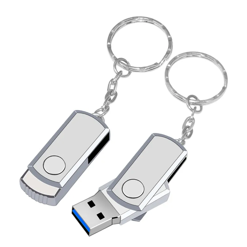 Portable USB 3.0 Swivel Memory Drive (16GB to 128GB)