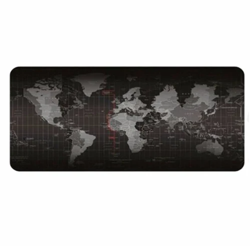 Oversized Globe Map Keyboard and Mouse Desktop Pad