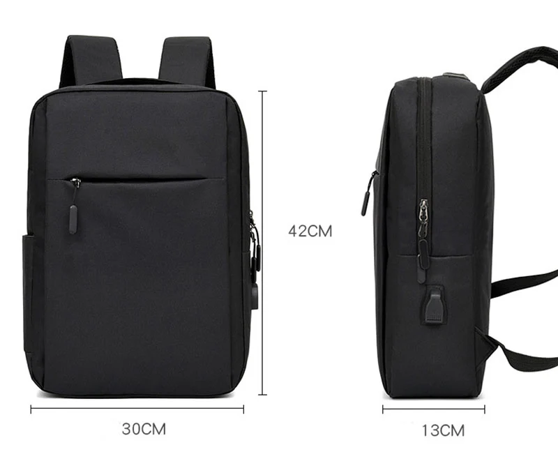 Everyday Commuter Laptop Backpack with USB Port