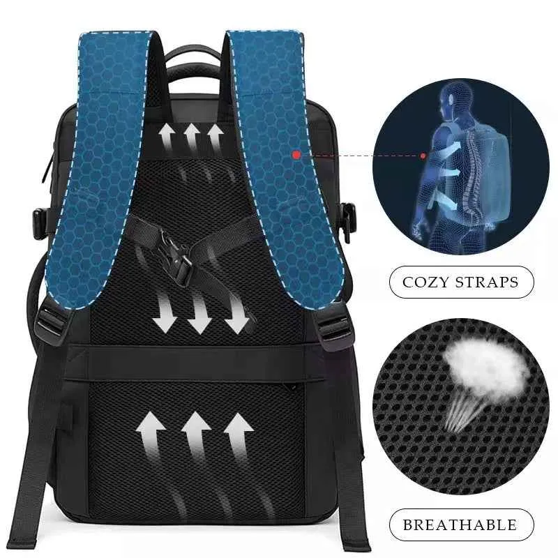 Business Padded Expandable Laptop Backpack