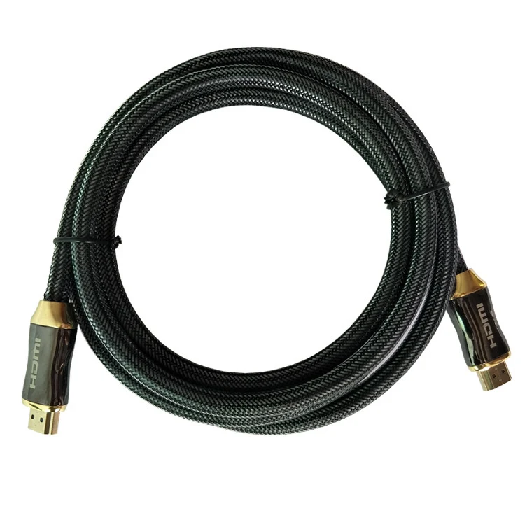 HDMI 2.0 Zinc Alloy Cable - 4K, 60hz, Pure Copper Conductor, Triple‑Shielded (1–10 m)