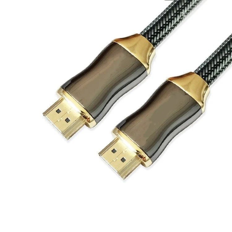HDMI 2.0 Zinc Alloy Cable - 4K, 60hz, Pure Copper Conductor, Triple‑Shielded (1–10 m)