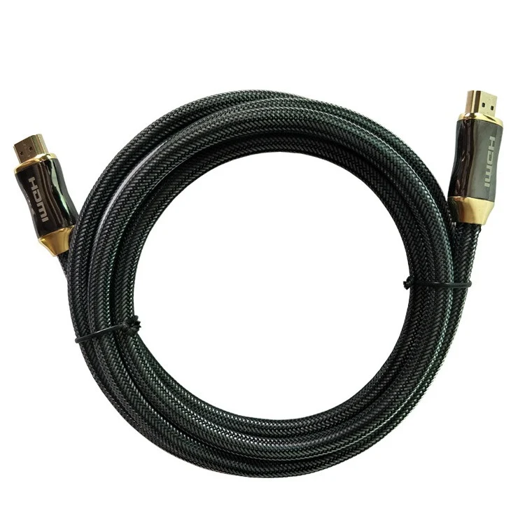 HDMI 2.0 Zinc Alloy Cable - 4K, 60hz, Pure Copper Conductor, Triple‑Shielded (1–10 m)
