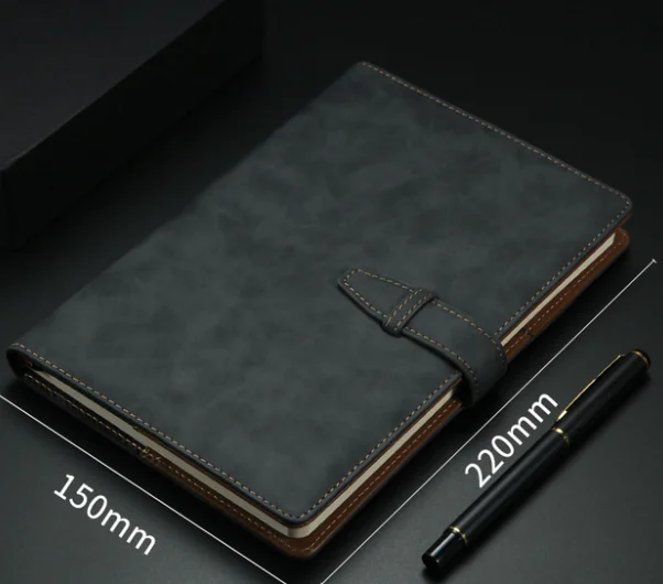 Thread‑Bound Professional Office Notebook for Business and Office Use