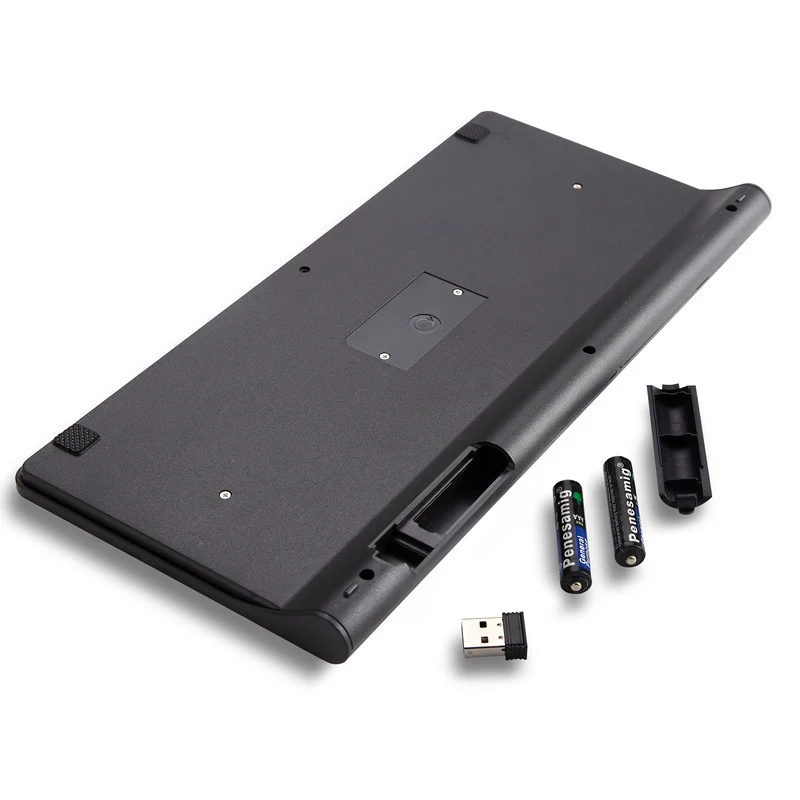 Universal Ultra‑Slim Wireless Keyboard & Mouse Desktop Set