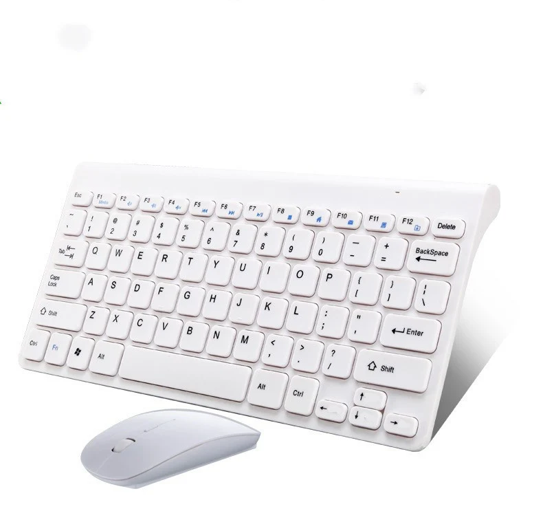 Universal Ultra‑Slim Wireless Keyboard & Mouse Desktop Set