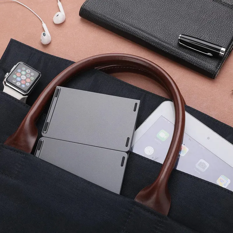 Universal Tri-Fold Mini-Keyboard with Integrated Touchpad