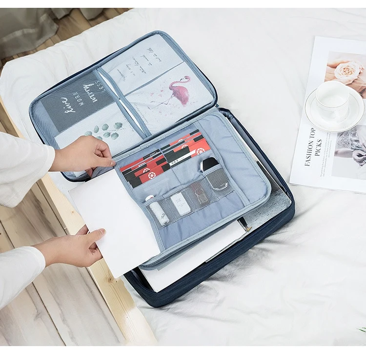 Multifunctional Large‑Format Travel Organizer Case