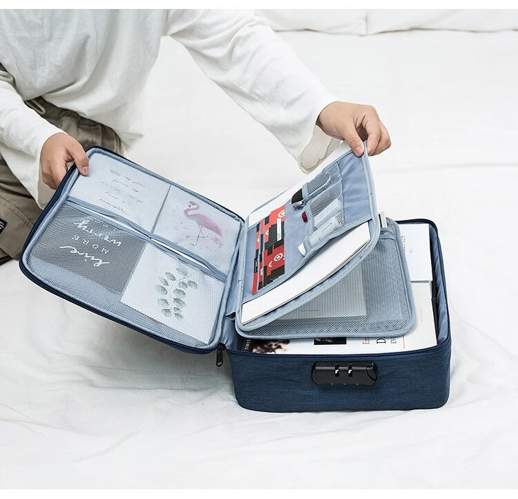 Multifunctional Large‑Format Travel Organizer Case