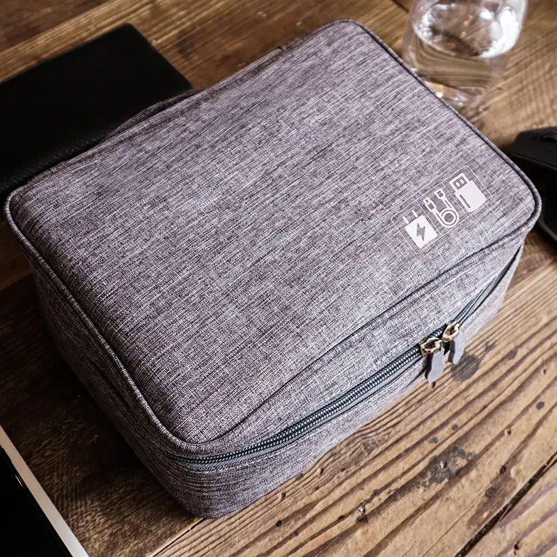 Waterproof Portable Cable Storage Organizer Bag