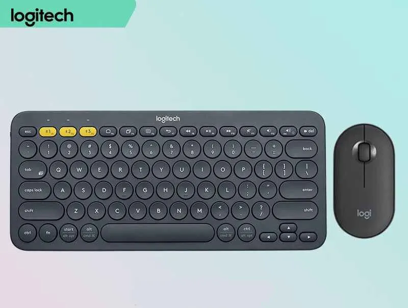 Logitech Pebble K390 Wireless Mouse & Keyboard Combo Set