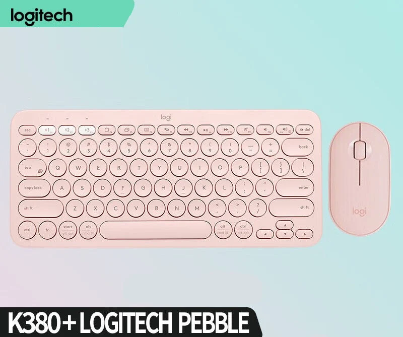 Logitech Pebble K390 Wireless Mouse & Keyboard Combo Set