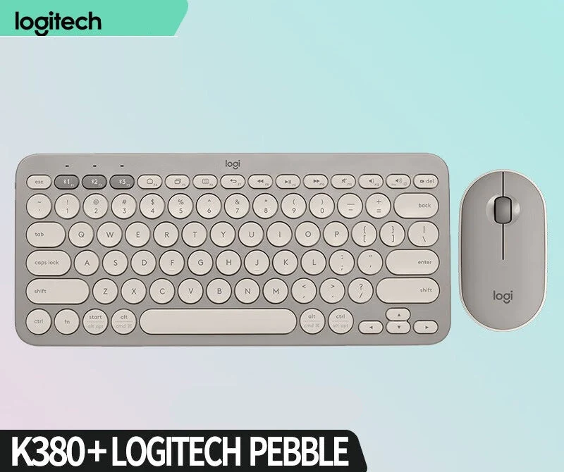 Logitech Pebble K390 Wireless Mouse & Keyboard Combo Set