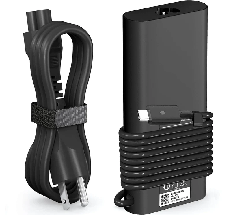 Slim 130W USB‑C Laptop Charger - Replacement Power Adapter for USB‑C Laptops