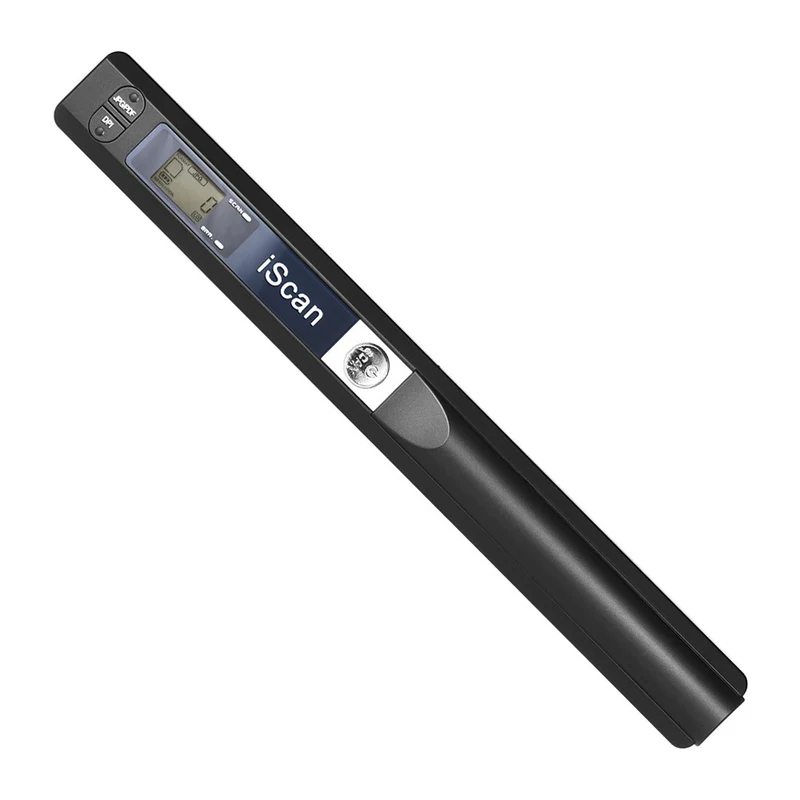 iScan Portable Handheld Pen Scanner - Lightweight Document, Receipt & Image Scanner (Black)