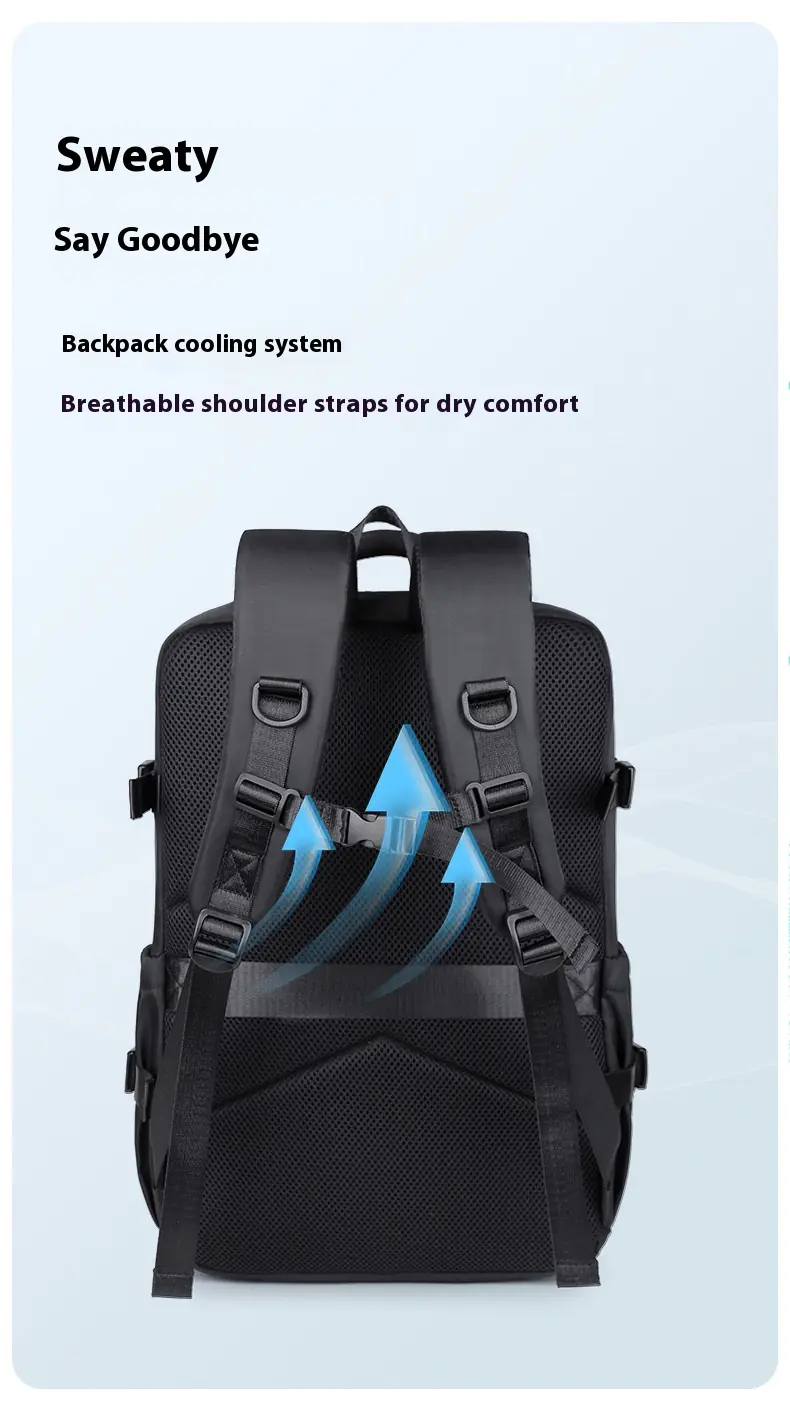 Business‑Class Oxford Laptop Backpack for Work & Travel (25L - 35L)