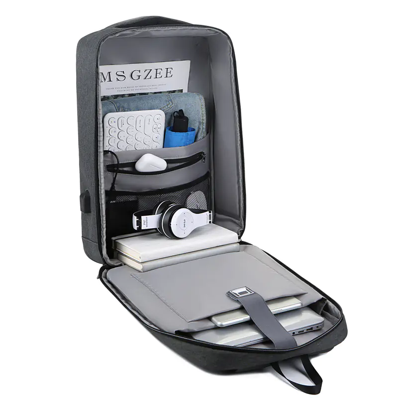 Professional Hard‑Shell Anti‑Theft Laptop Backpack with USB Port (20L–35L)