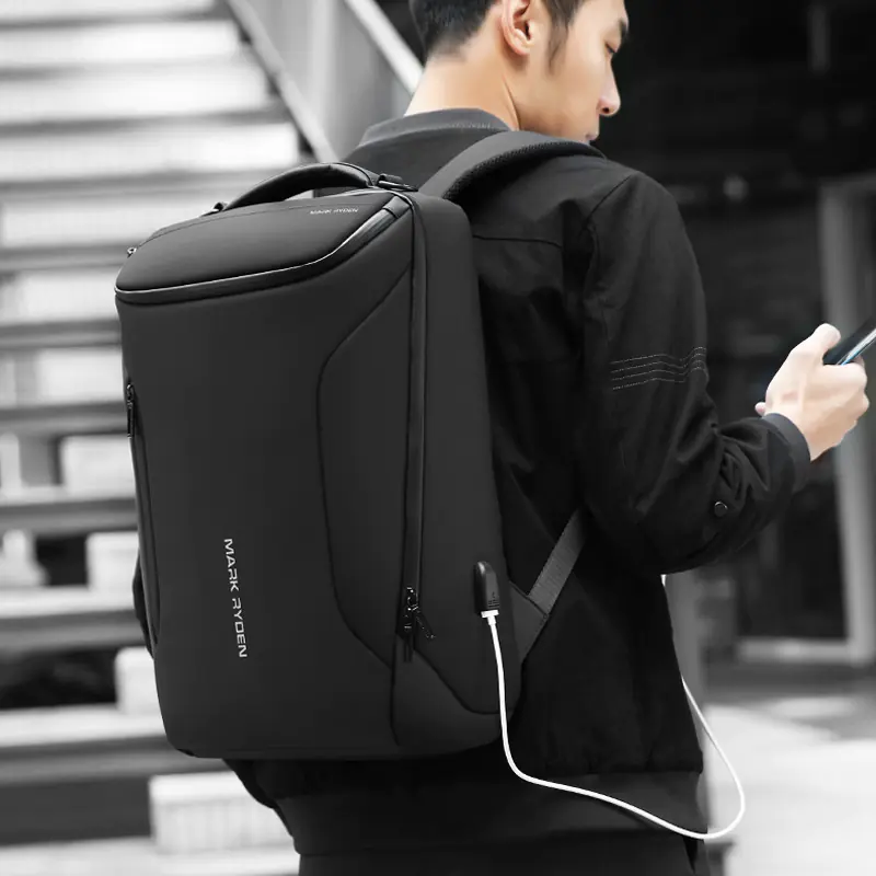 Multifunctional Lightweight Oxford Backpack with USB Port (25L)
