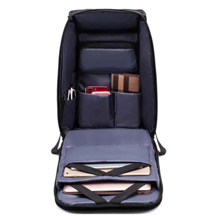 Shock‑Resistant Waterproof Laptop Backpack with USB Port (20–35 L)