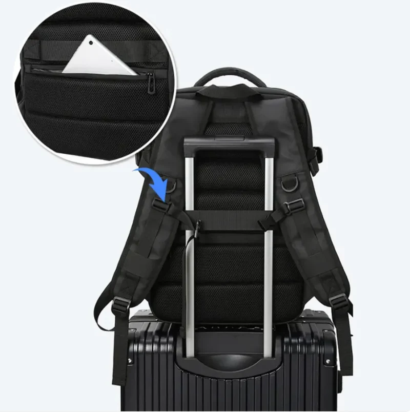FLCC Expandable Waterproof Laptop Backpack