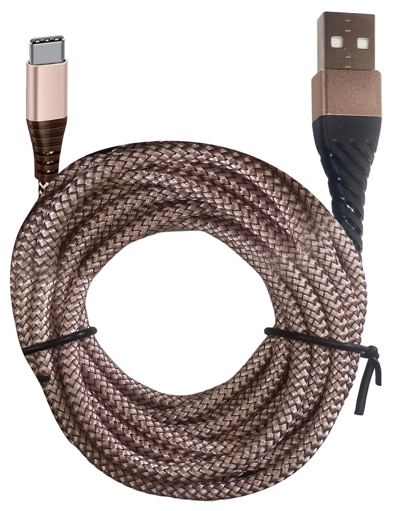USB-C+A Cable - 10ft
