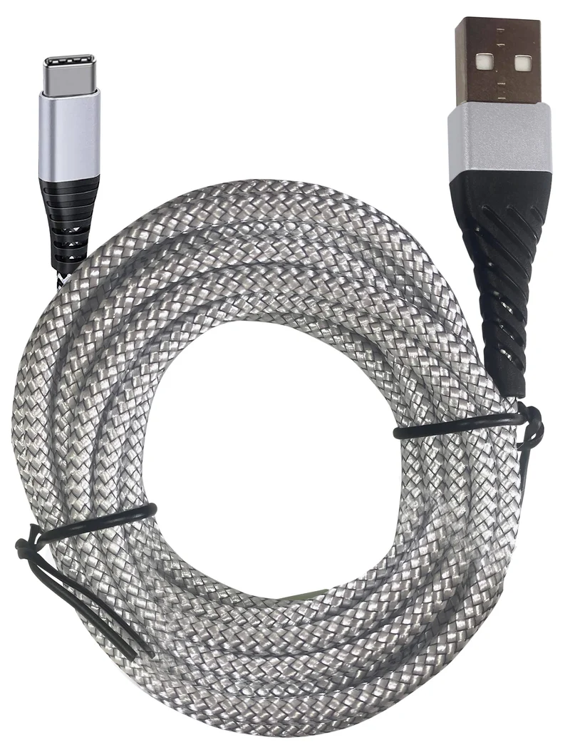 USB-C+A Cable - 10ft