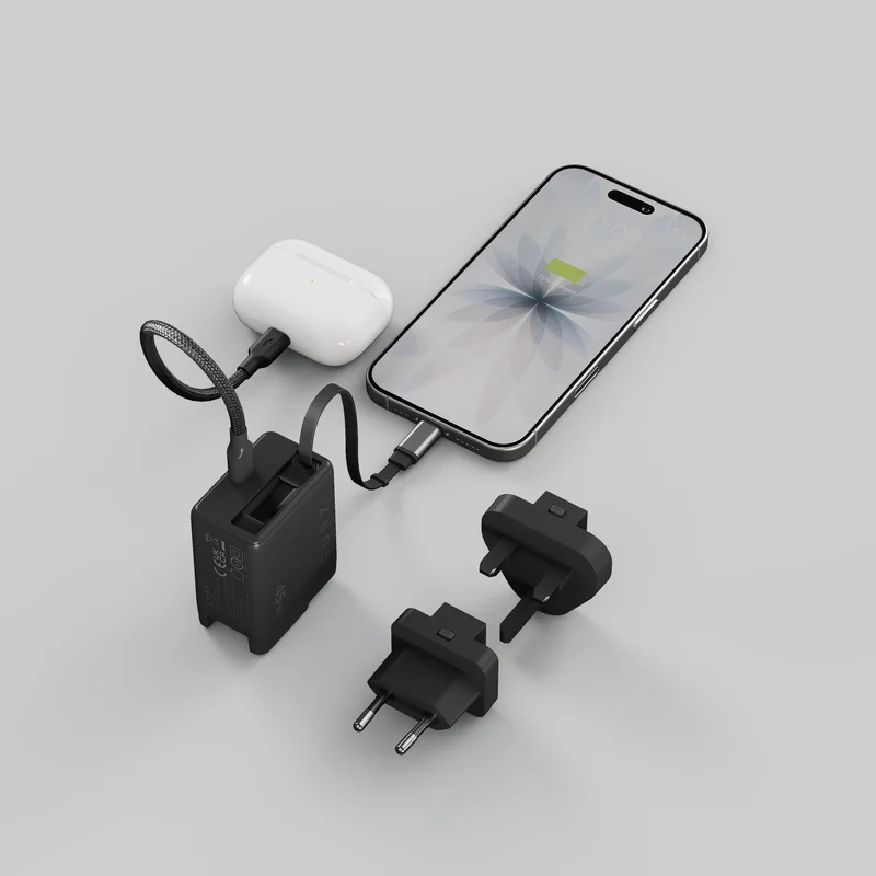 Retractable USB-C Power Adapter | 45-65W