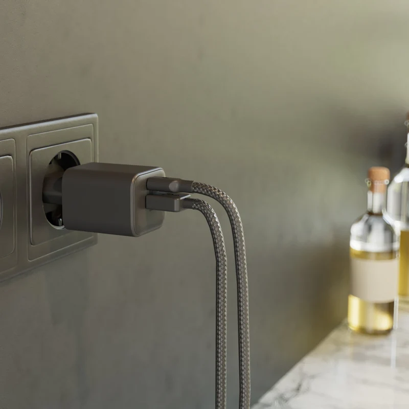 Compact USB-C Power Adapter (EU) | 30-100W