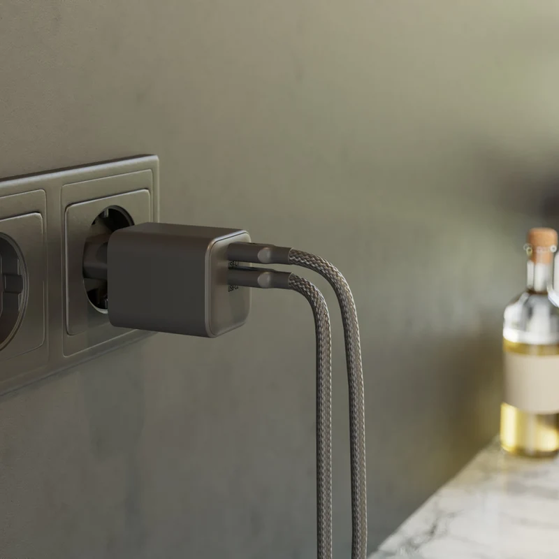 Compact USB-C Power Adapter (EU) | 30-100W