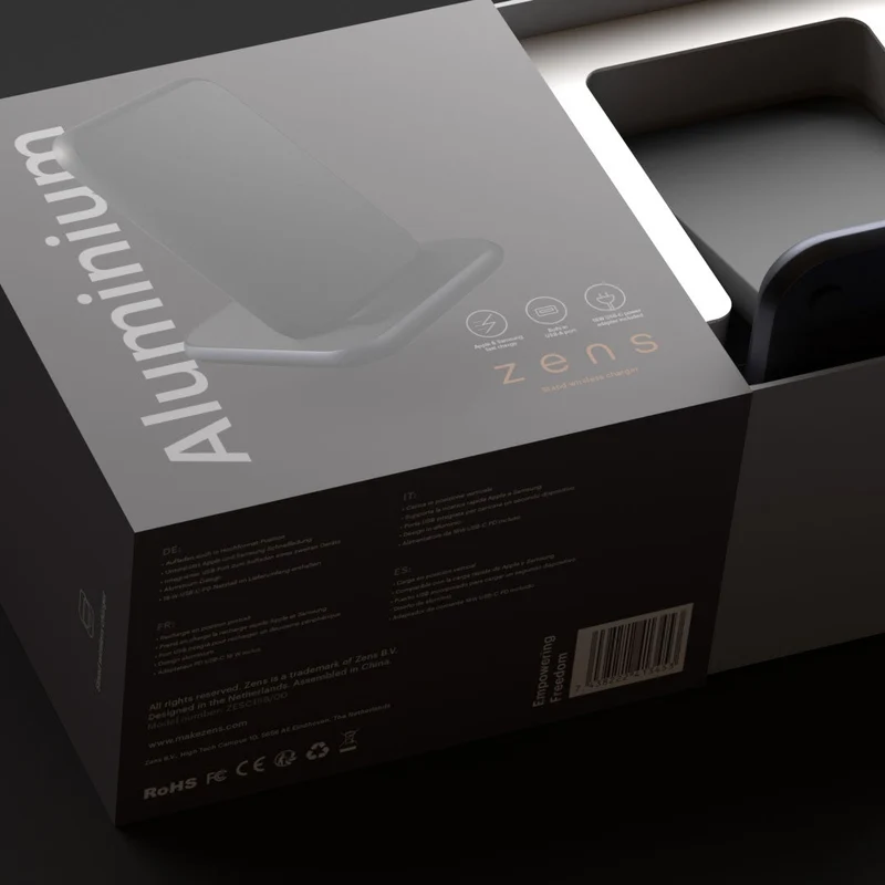 Stand Aluminium Wireless Charger