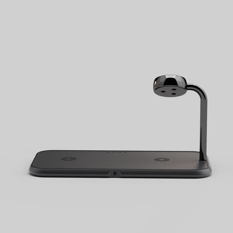 Dual+Watch Aluminium Wireless Charger