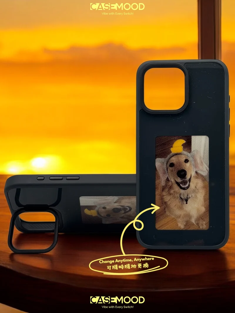 (Clearance) Casemood Custom Anytime-Swap iPhone Case for iPhone 13 to 16 Pro Max | Interchangable Back Cover, Non-MagSafe