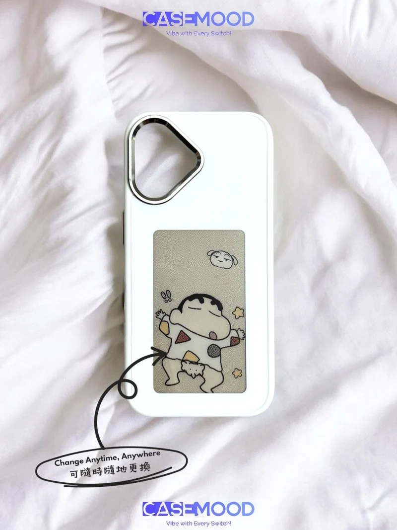 (Clearance) Casemood Custom Anytime-Swap iPhone Case for iPhone 13 to 16 Pro Max | Interchangable Back Cover, Non-MagSafe