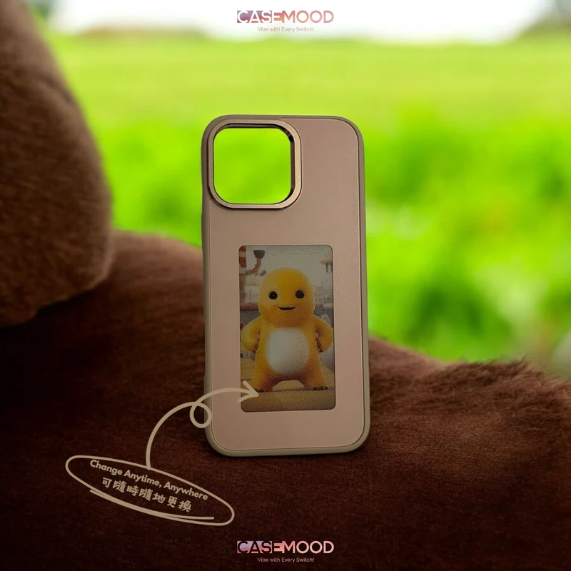 (Clearance) Casemood Custom Anytime-Swap iPhone Case for iPhone 13 to 16 Pro Max | Interchangable Back Cover, Non-MagSafe