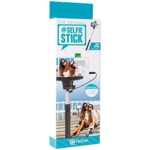 ReTrak ETSELFIEW Selfie Stick with Wired Shutter