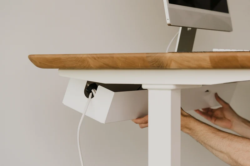 Under-desk Cable Management Tray